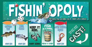 12- Accessories & Gifts ***Fishin'-Opoly Board Game plus size clothing