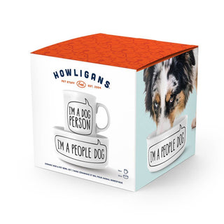 12- Accessories & Gifts ***Howligans - Mug + Dog Bowl - Dog Person plus size clothing