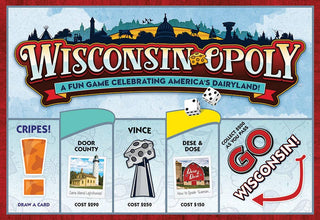 12- Accessories & Gifts ***Wisconsin-Opoly Board Game plus size clothing