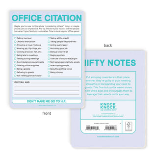 12- Accessories & Gifts ***Office Citation Nifty Note plus size clothing