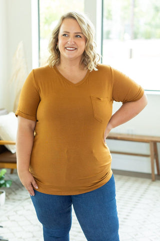 1- ShortSlv/Slvless Tops Pocketful of Perfect- Solid Tees (lots of colors!) plus size clothing