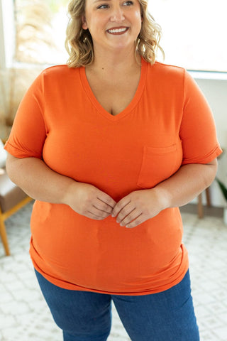 1- ShortSlv/Slvless Tops Pocketful of Perfect- Solid Tees (lots of colors!) plus size clothing