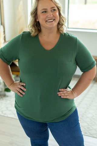 1- ShortSlv/Slvless Tops Pocketful of Perfect- Solid Tees (lots of colors!) plus size clothing