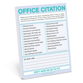 12- Accessories & Gifts ***Office Citation Nifty Note plus size clothing