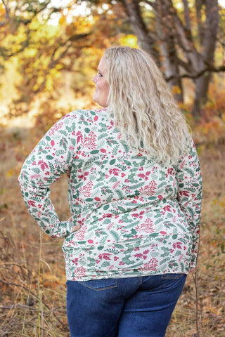 Blair Holiday Long Sleeve w/Thumbholes plus size clothing