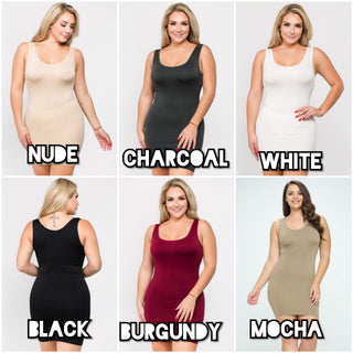Wide Strap Long Tank (lots of colors!)