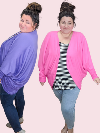SALE- Solid Brushed Cocoon Cardigans (many colors!)