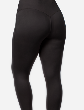 Brushed Basic Leggings w/Booty Enhancing Seam