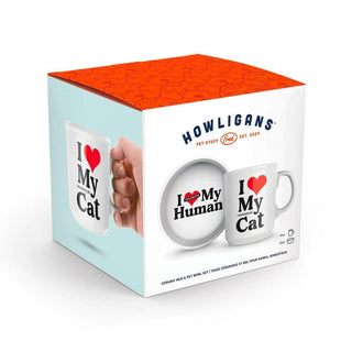 12- Accessories & Gifts ***Howligans - Mug + Cat Bowl - Heart Cat plus size clothing