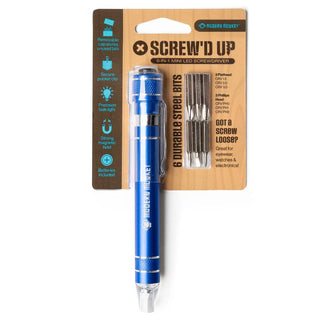 12- Accessories & Gifts *** Screw’d Up 6-in-1 Mini LED Screwdriver plus size clothing