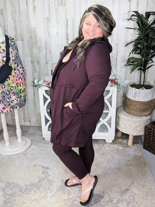 Plus Size "No Crotch Seam" Butter Leggings in Solids